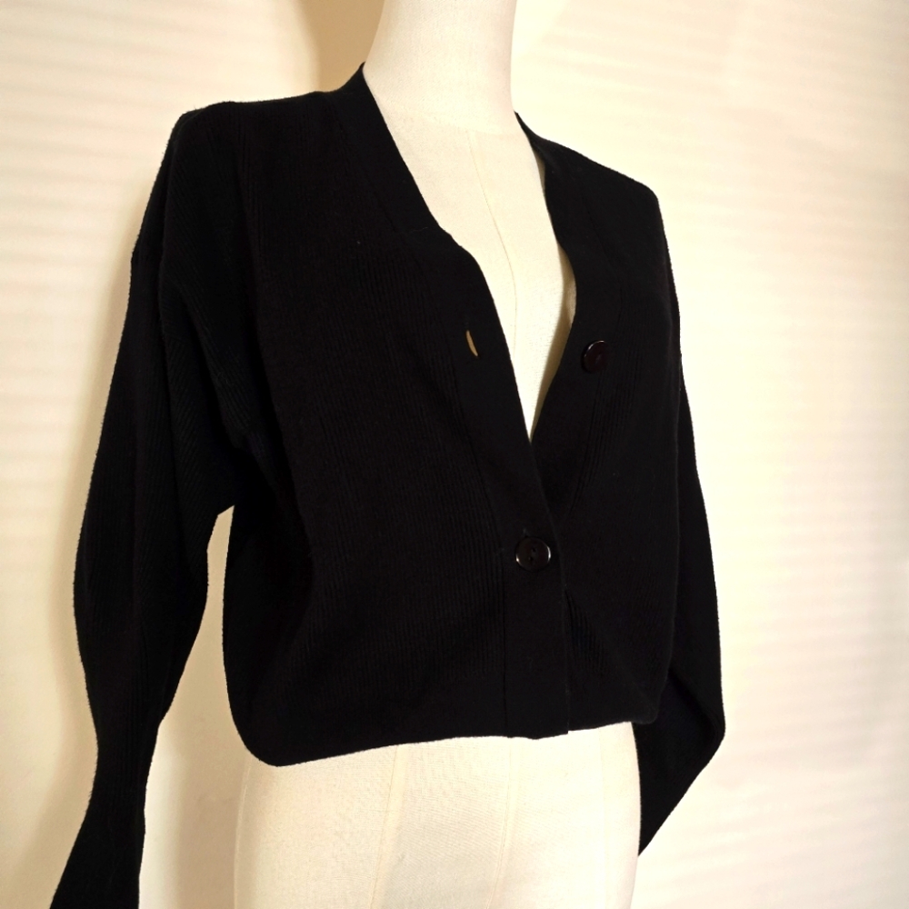 ZARA Knitwear Cardigan with V-neck